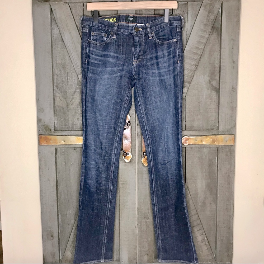J Crew Matchstick Straight Leg Jeans